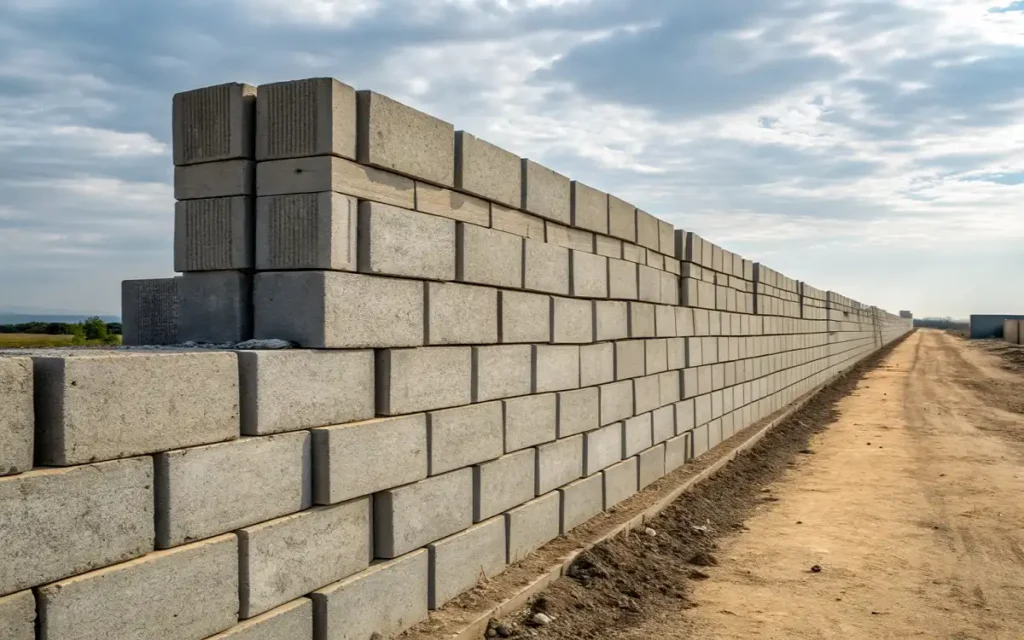 block wall