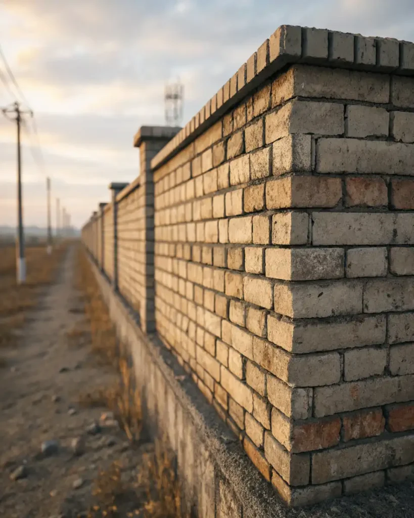 block wall