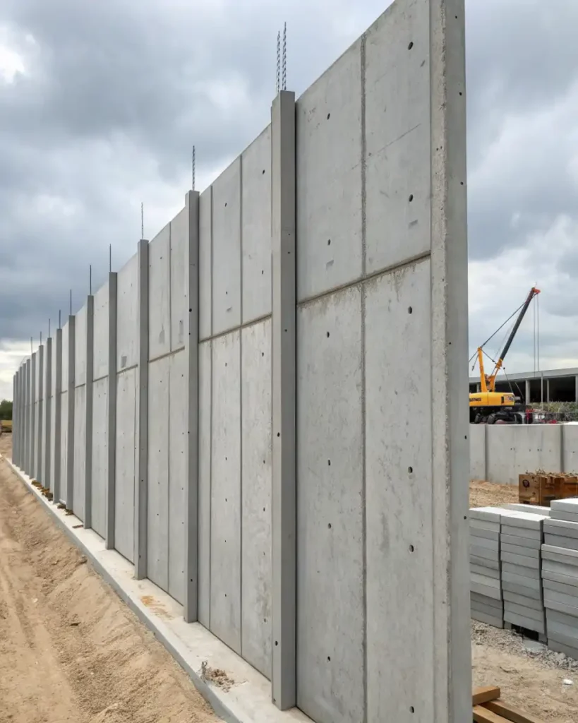 precast concrete walls