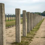 concrete fence posts
