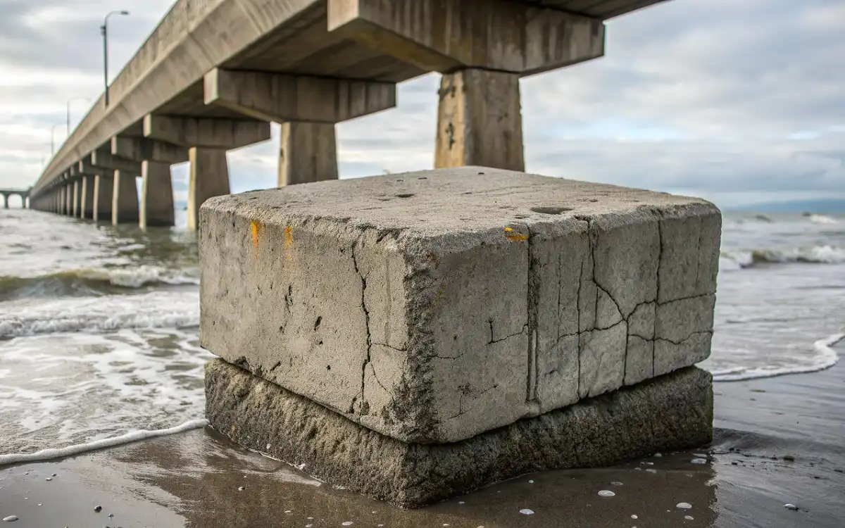 concrete pier