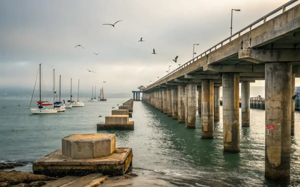 concrete piers