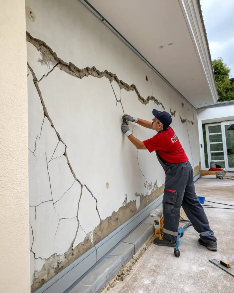 wall crack repair