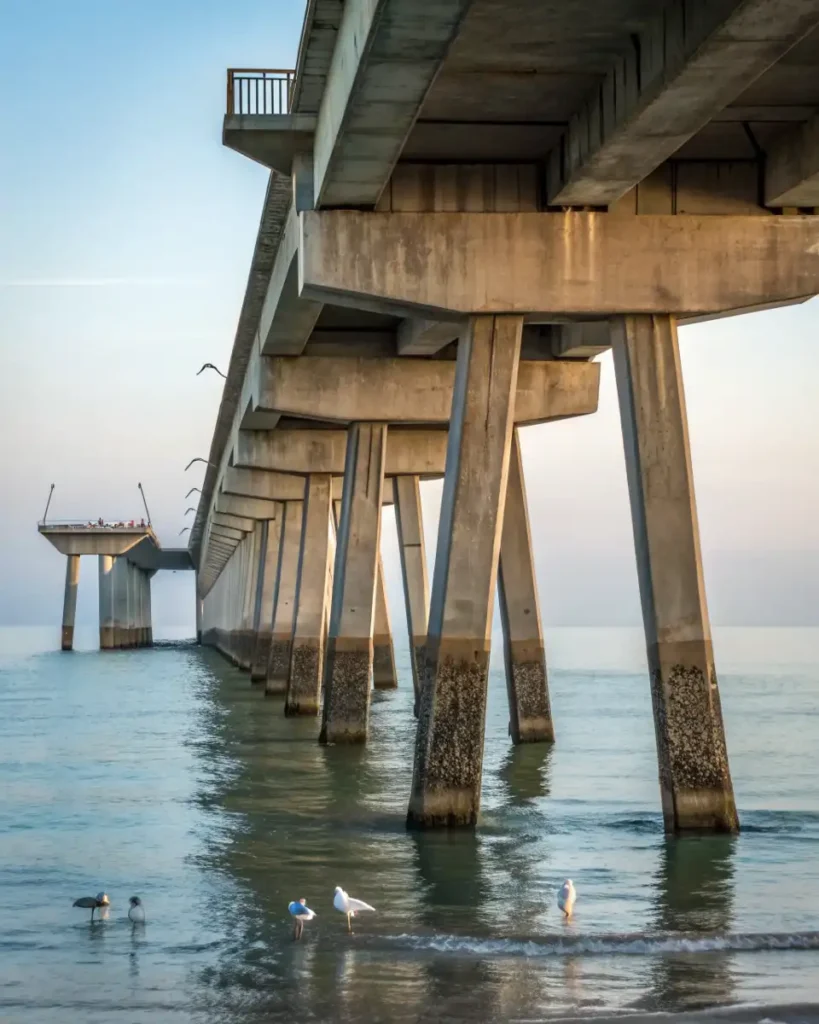 concrete piers
