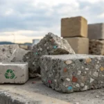 recycled concrete
