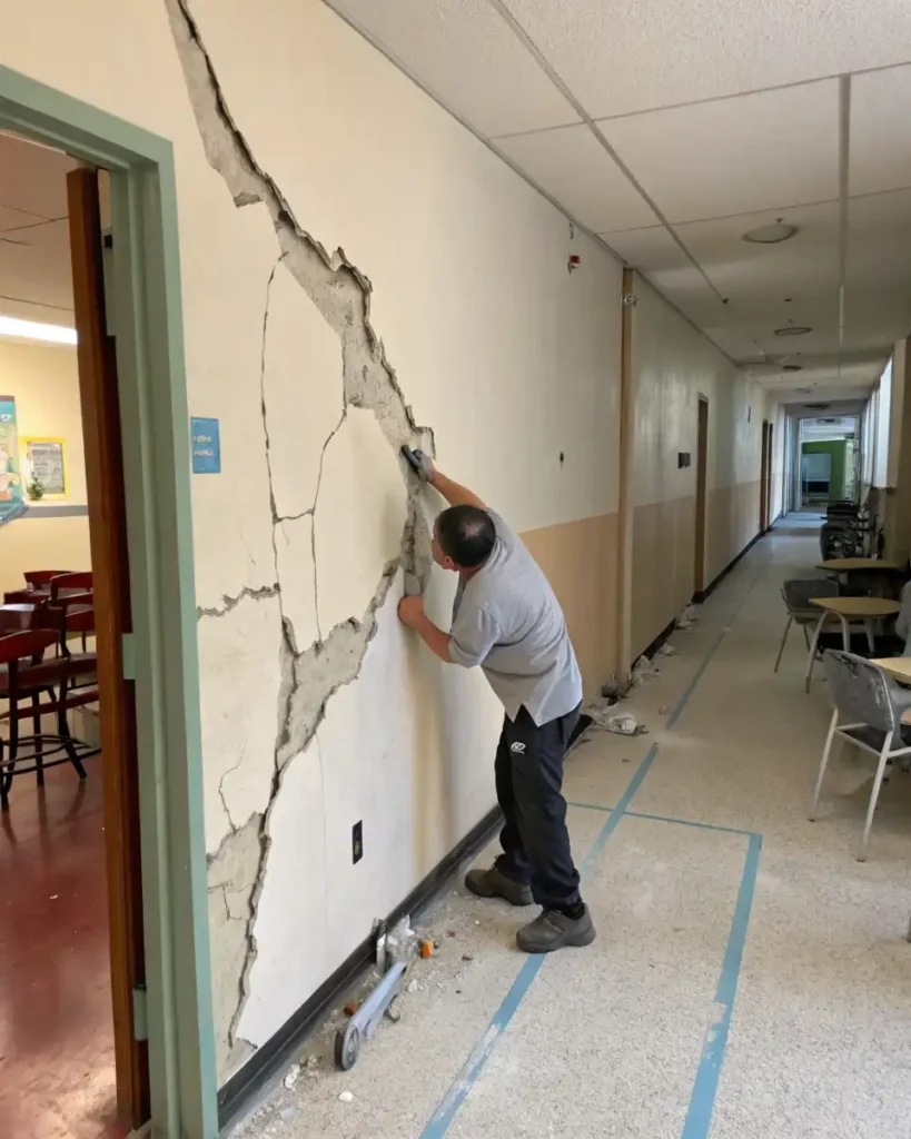 wall crack repair