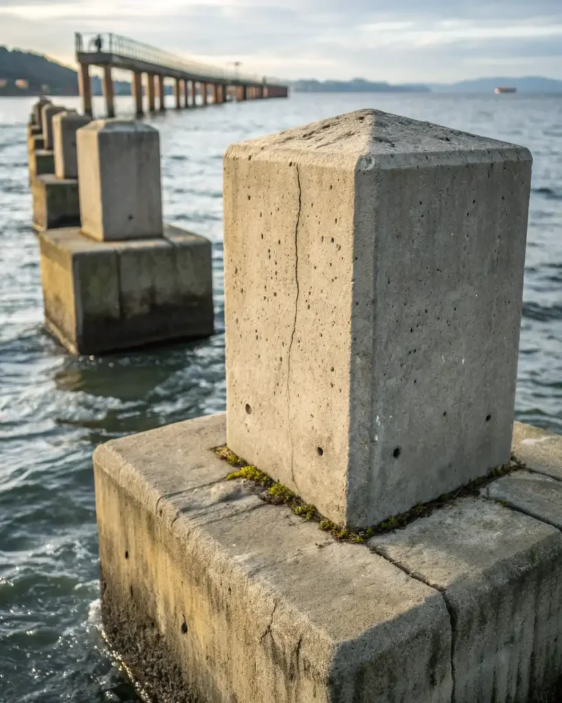 concrete pier