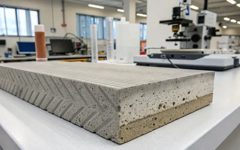 who invented concrete