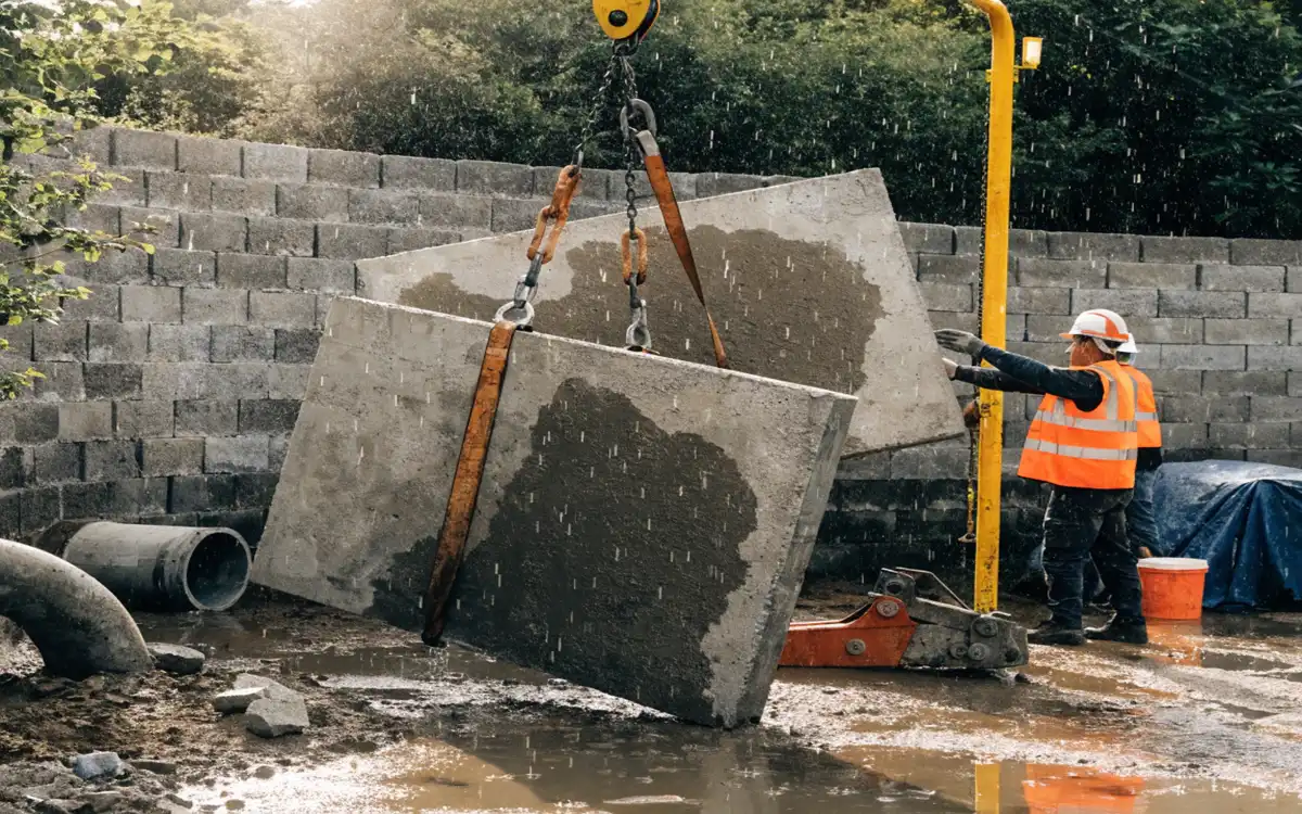 concrete concrete slabs