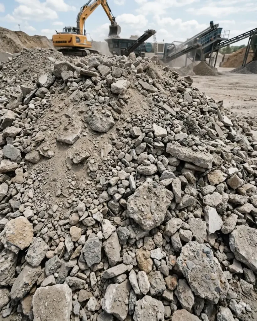 crushed concrete aggregate