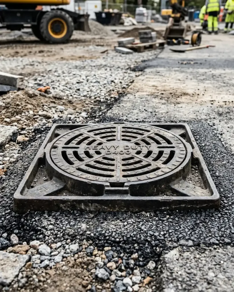 iron drain cover