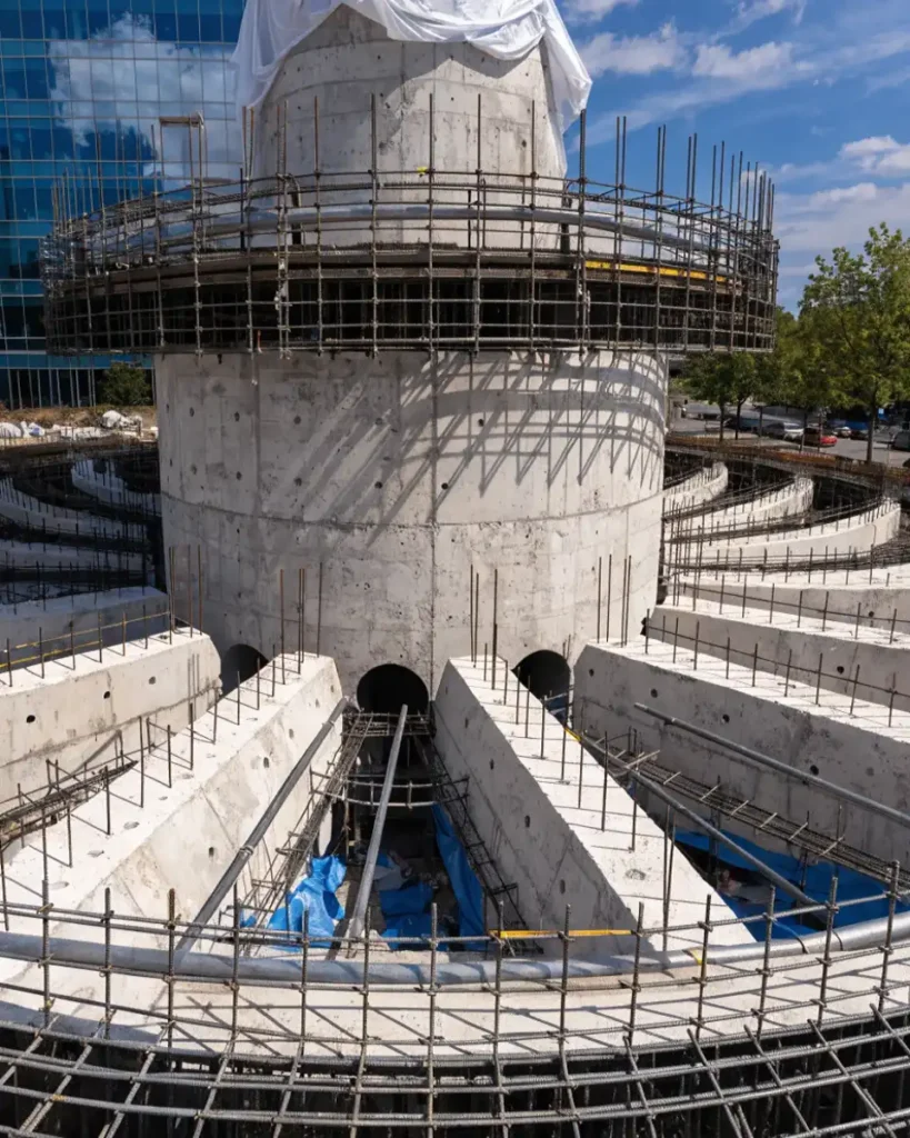 shuttering precast concrete