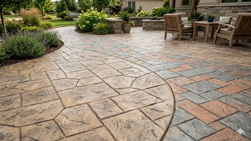 stamped concrete patterns
