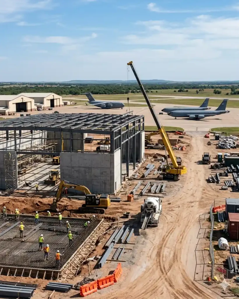 air force base construction contract​