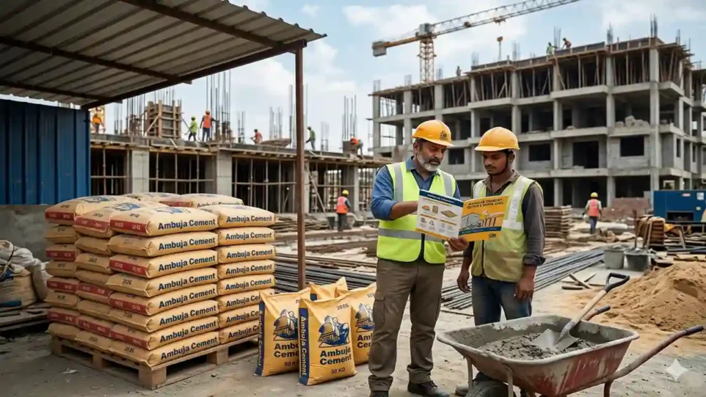 ambuja cement price​