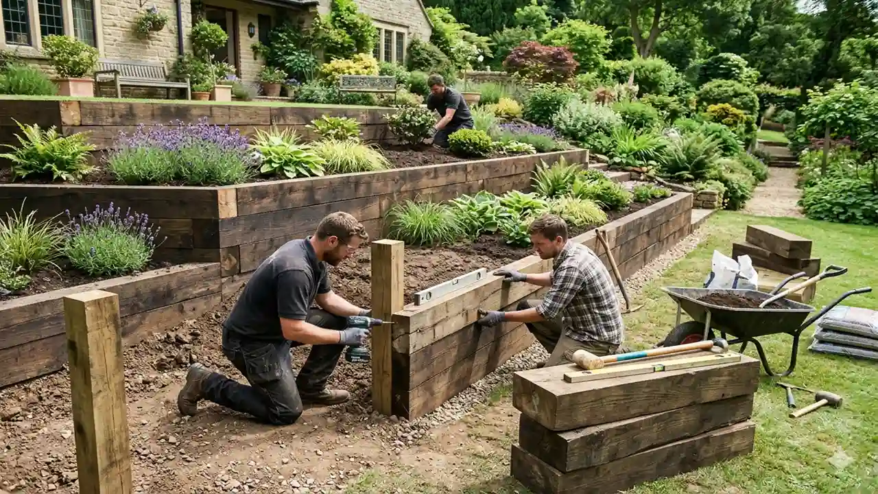 Building a Sleeper: The Ultimate Guide to Garden Retaining Walls