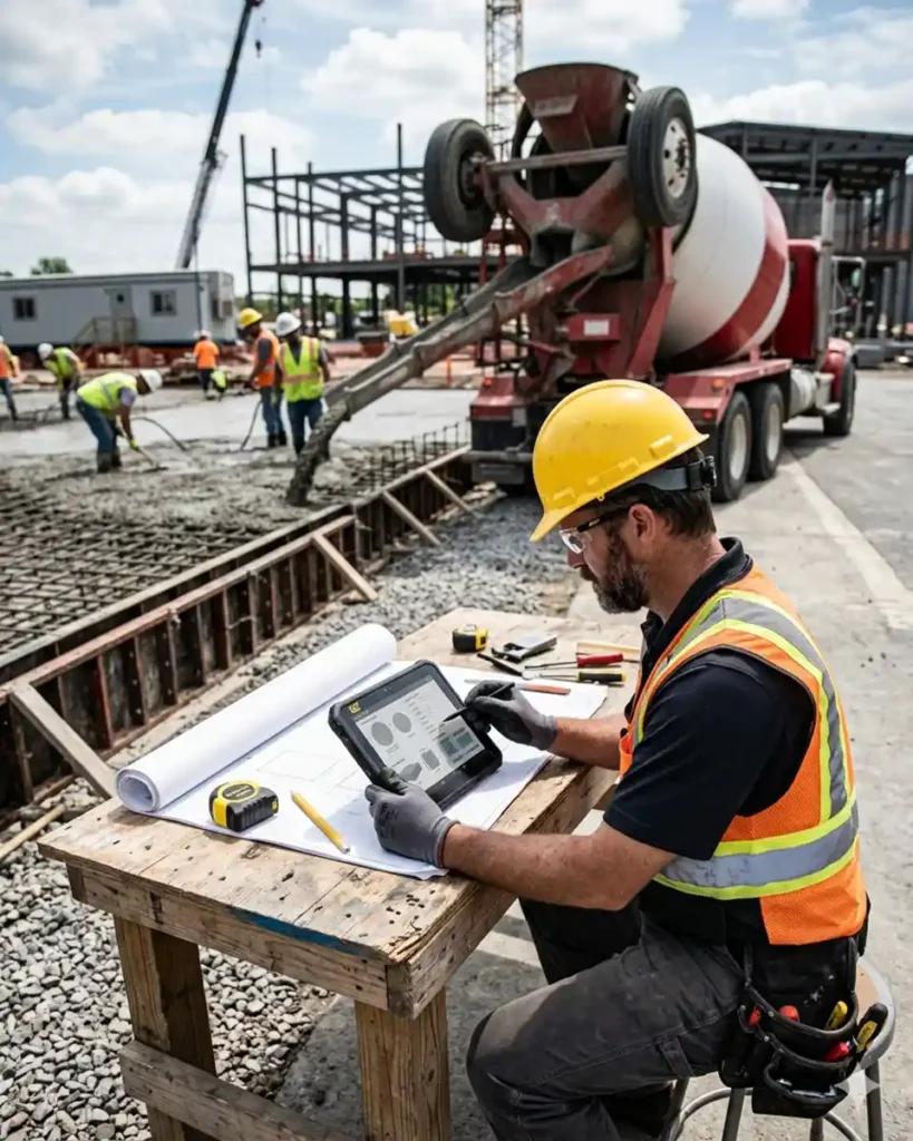 concrete calculator formula