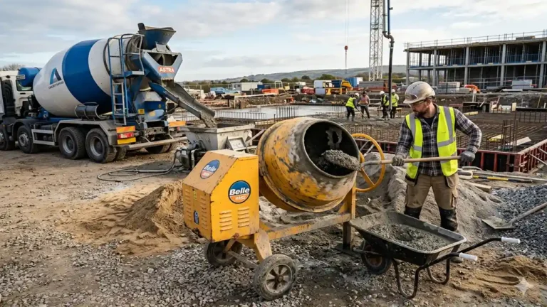 concrete cement mixers