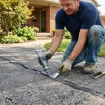 concrete crack filler