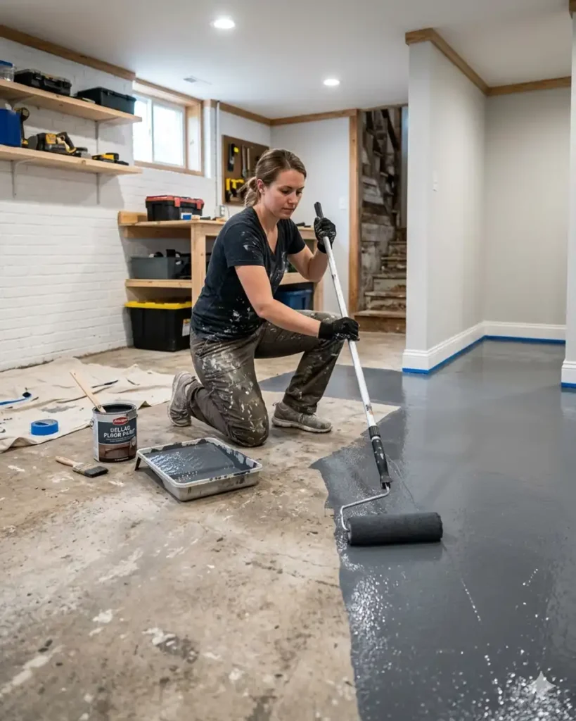 painting floor