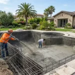 concrete pool construction