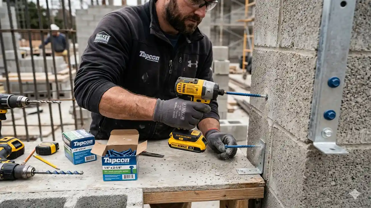 Concrete Screws: The Ultimate Guide to Fastening into Masonry