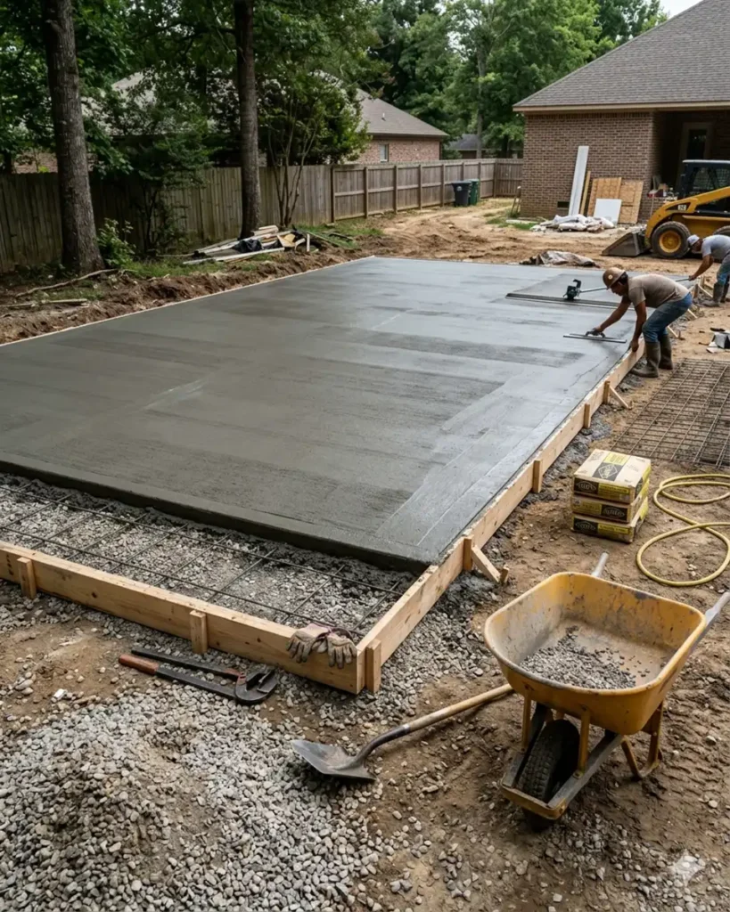 concrete slab