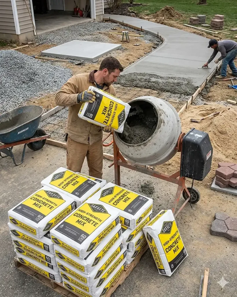 high strength concrete mixv