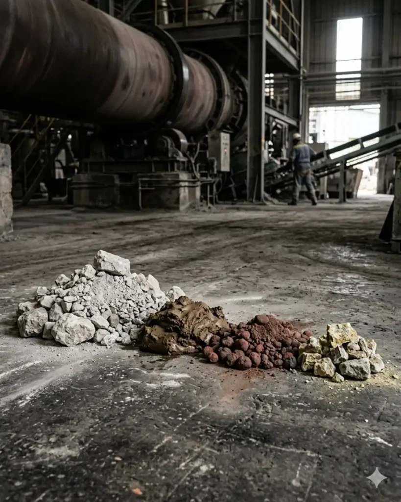 major component in building material