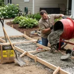 sakrete 60 -lb high strength concrete mix