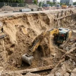 which of these is known as the greatest danger associated with excavations?