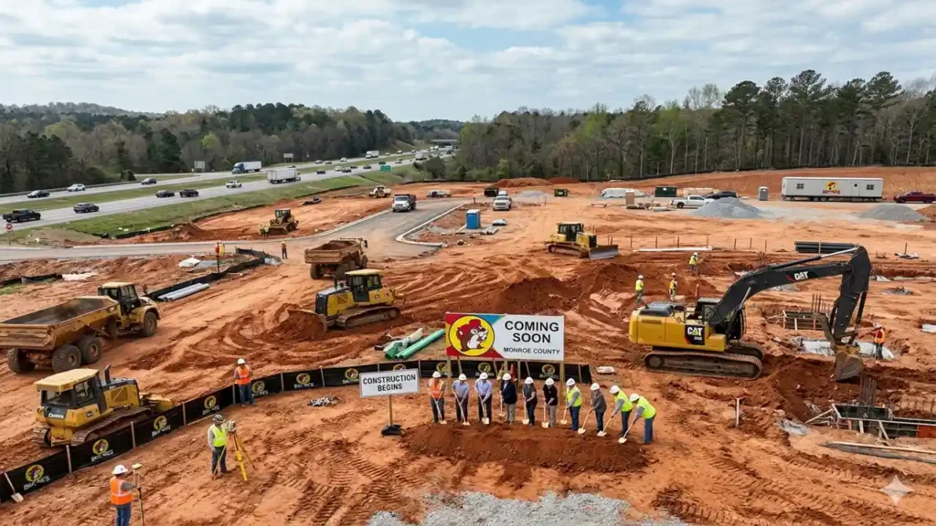 buc ee's monroe county construction approval​