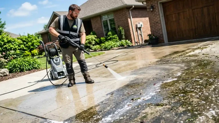 concrete cleaning​