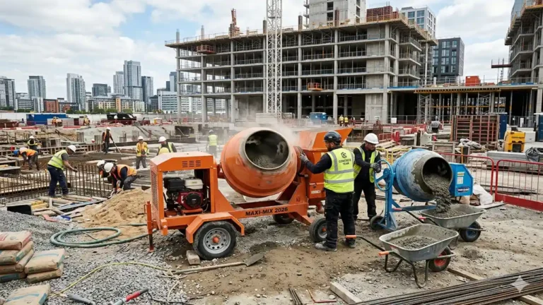 concrete mixer machine price​