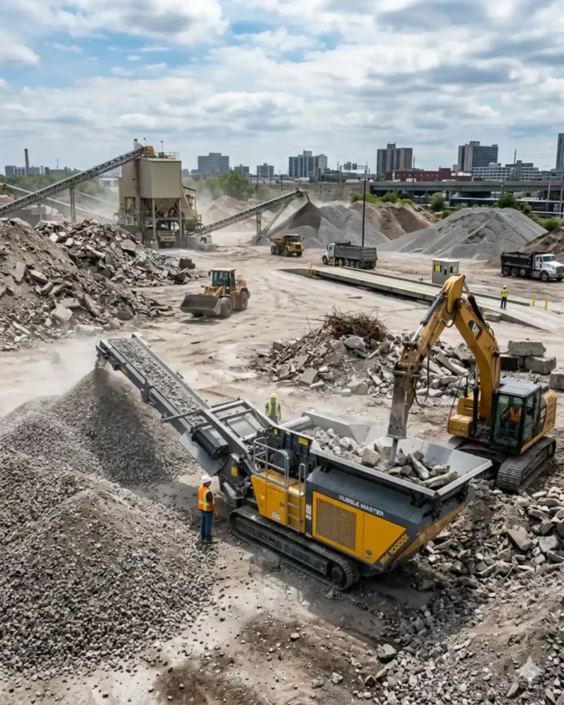 concrete recycling near