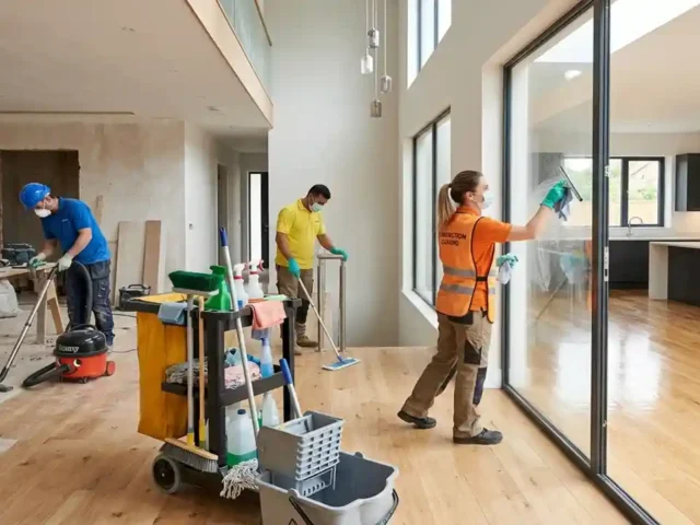 The Ultimate Guide to Construction Cleaning: From Dust to Sparkle