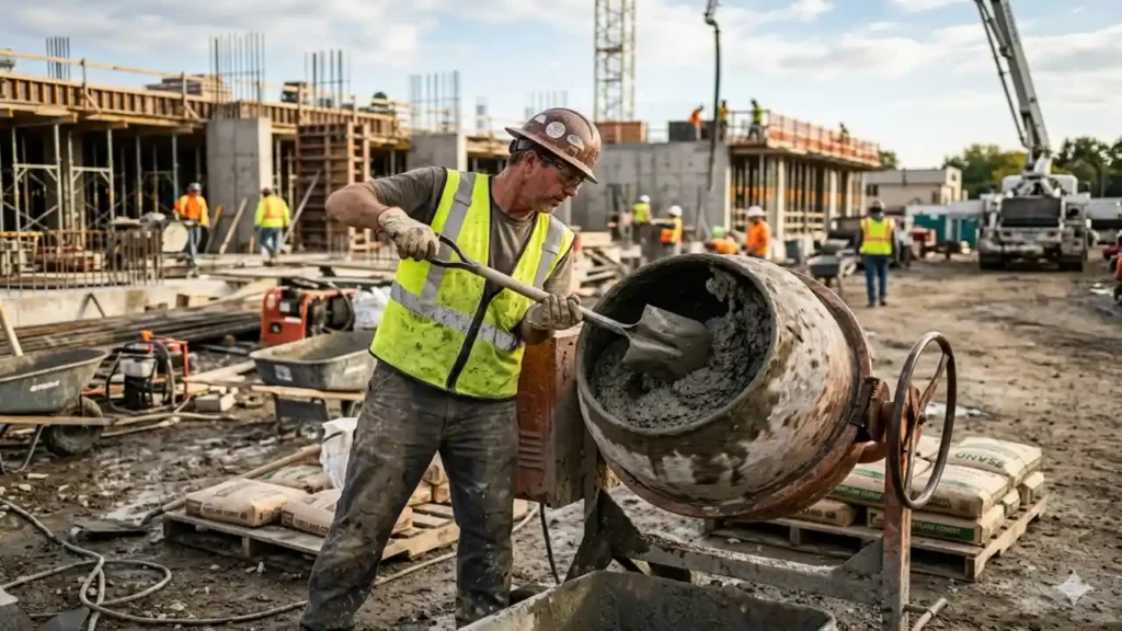 how to make concrete in minecraft​