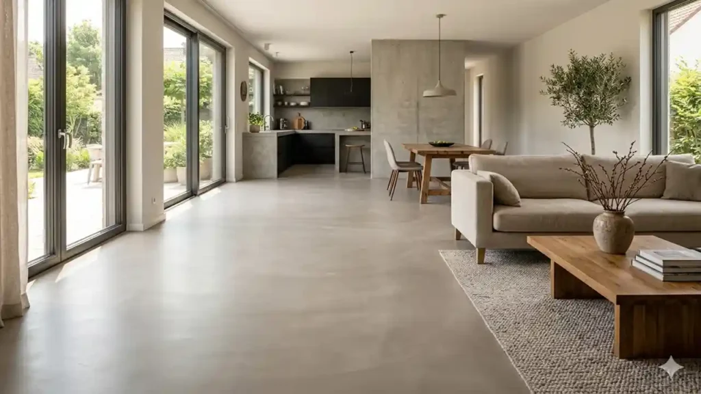 micro concrete flooring​