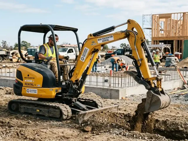 Guide to Mini Excavator Rental for Construction Success
