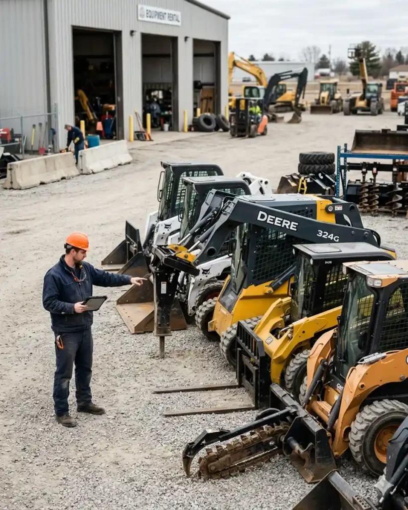 skid steer rental near