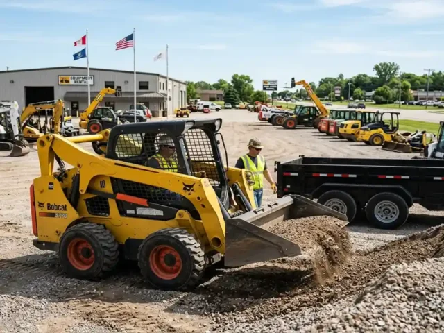 Skid Steer Rental Near Me: Costs, Sizes, and Top Attachments