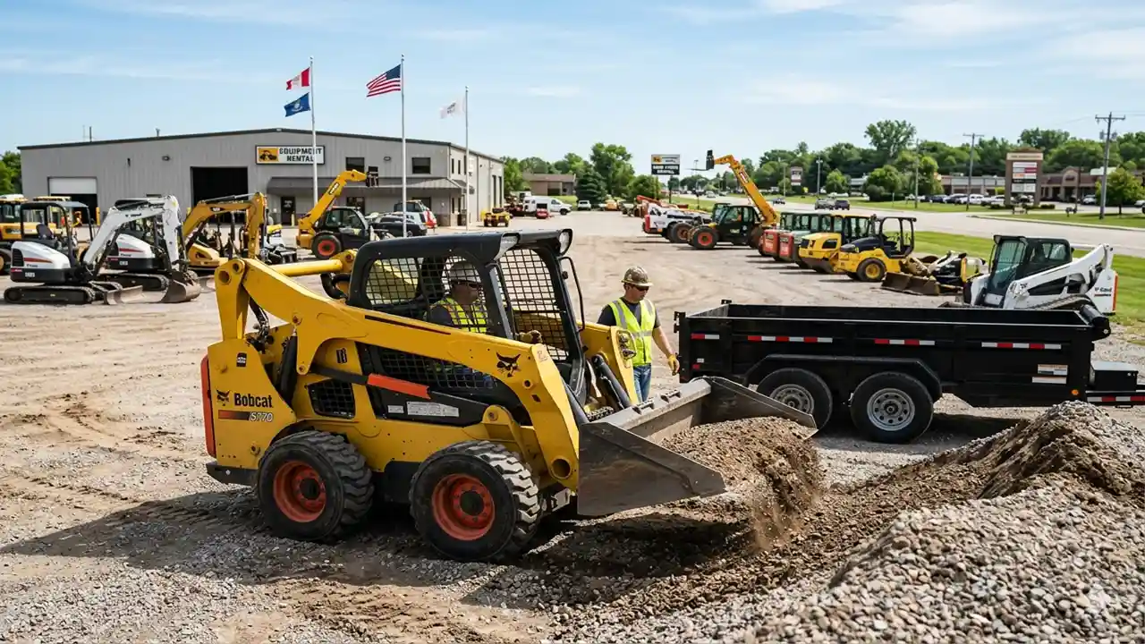 skid steer rental near me