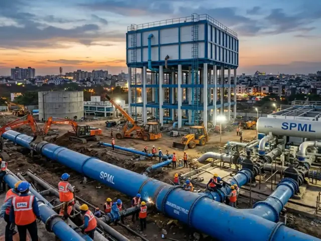 SPML Infra Water Project Indore: Transforming Urban Water Distribution