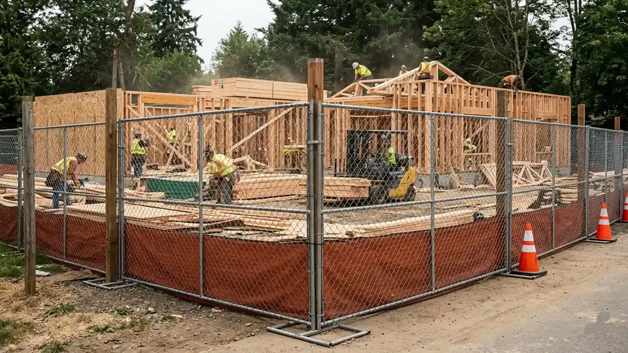 construction fence rental