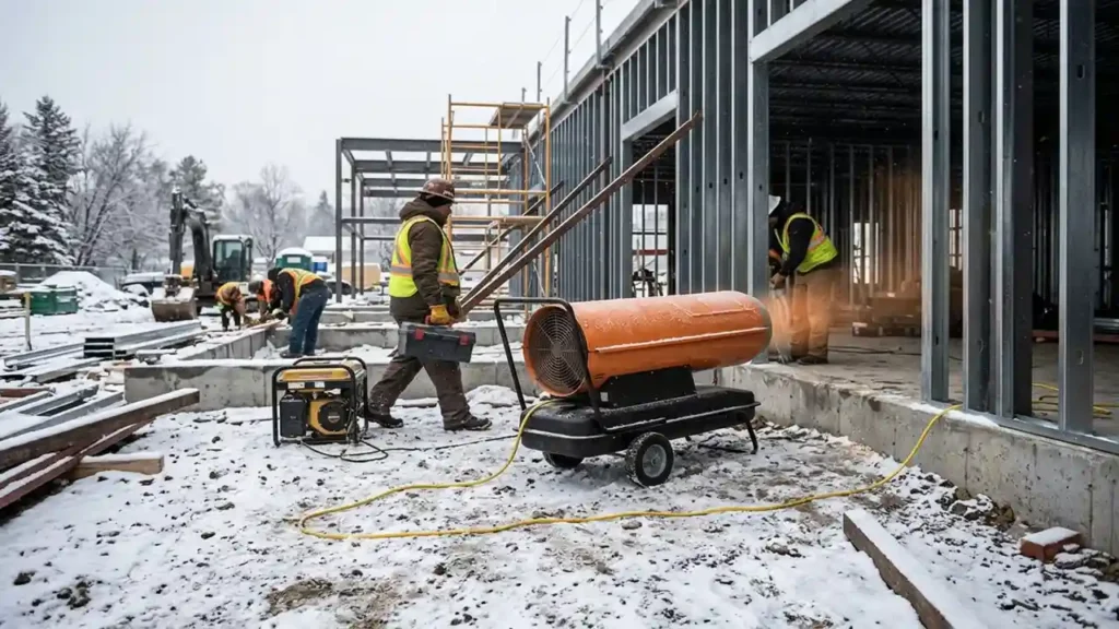 construction heater rental