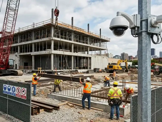 Construction Security Cameras Site Safety