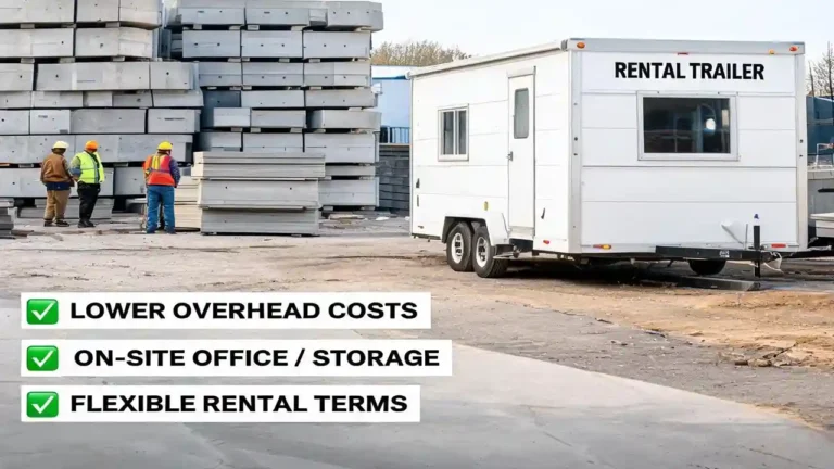 construction trailer rental