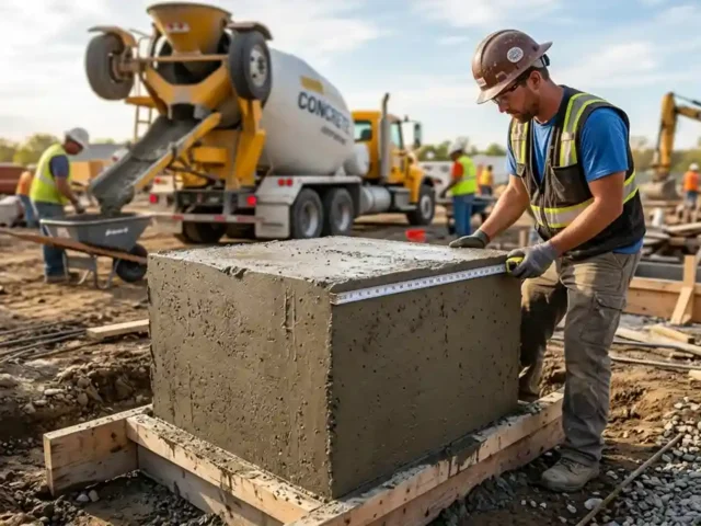 How much is a yard of concrete for your precast build?