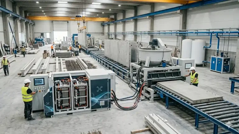 hydrogen fuel cells in construction​