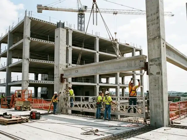 Label Under Construction Practices for Precast Framing